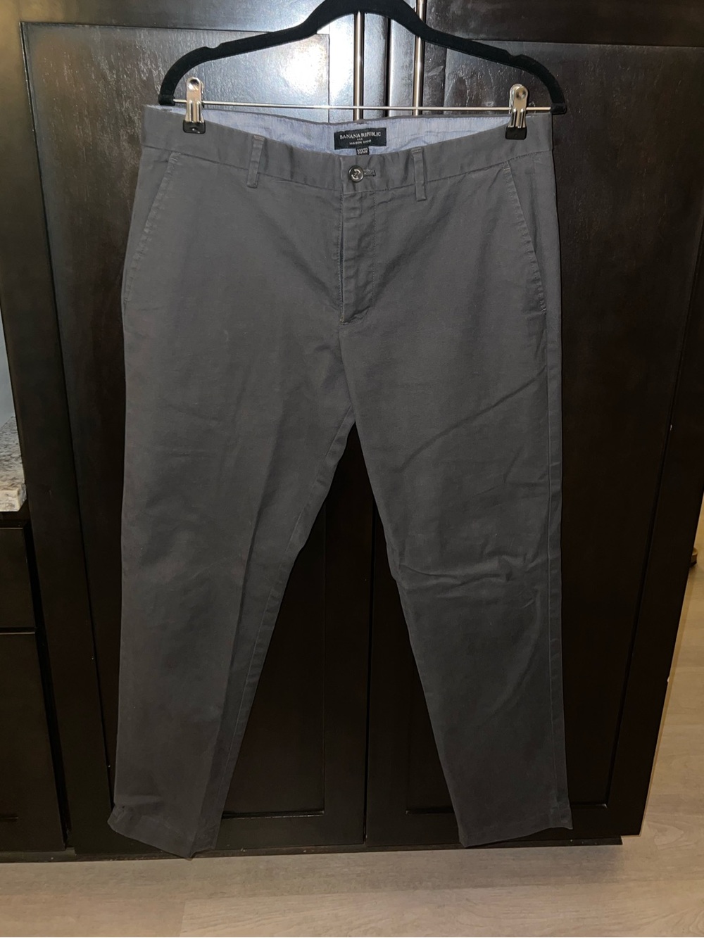Banana Republic Men's Gray Chino Pants
